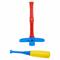 Little Tikes T-Ball Set  Red  5 Balls  for Toddlers Ages 18+ Months - Amazon Exclusive
