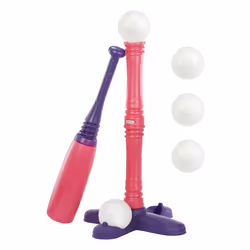 Little Tikes T-Ball Set Pink  5 Balls  for Toddlers Ages 18+ Months - Amazon Exclusive