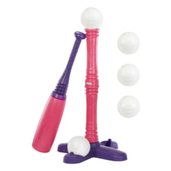 Little Tikes T-Ball Set Pink  5 Balls  for Toddlers Ages 18+ Months - Amazon Exclusive