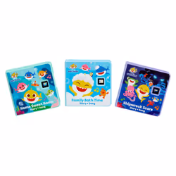 Little Tikes Baby Shark Family Collection  Storytime  Books  Audio Play Character  Gift and Toy for Toddlers and Kids Girls Boys Ages 3+ Years