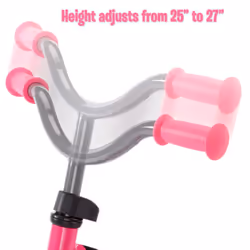 Little Tikes My First Balance-to-Pedal Bike with Fold in Pedals  2-in-1  Pink  2-5 Years  12-Inch