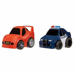 Little Tikes Crazy Fast Cars 2-Pack- High Speed Pursuit, Car, 2 yr(s), Plastic, Multicolour