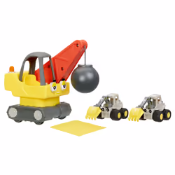 Little Tikes Let's Go Cozy Coupe 3pk Construction Vehicles, Vehicle set, 2 yr(s), Plastic, Multicolour