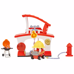 Little Tikes Let's Go Cozy Coupe Fire Station, Fire station, 3 yr(s), Multicolour, Plastic