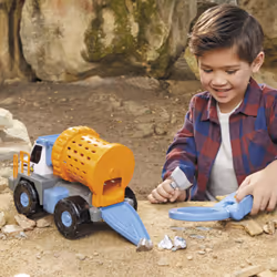 Little Tikes Big Adventures Metal Detector Mining Truck  STEM Toy Vehicle with Real Working Metal Detector  Rock Tumbler  Shovels  Water Tank for Girl