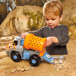 Little Tikes Big Adventures Metal Detector Mining Truck  STEM Toy Vehicle with Real Working Metal Detector  Rock Tumbler  Shovels  Water Tank for Girl