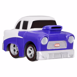 Little Tikes Crazy Fast Cars 2 Count (Pack of 1) Muscle Movers  Muscle Car Themed Pullback Toy Vehicles Goes up to 50 ft