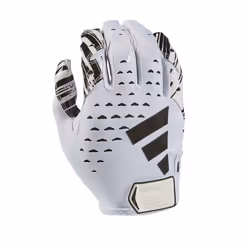 adidas Adizero 13 Football Receiver Gloves White/Black Large