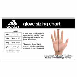 adidas Men's Comfort Fleece 3.0 Gloves  Black Large/X-Large