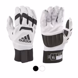 adidas Freak MAX 2.0 Padded Lineman Adult Football Gloves White 4X-Large - Premium Football Gear