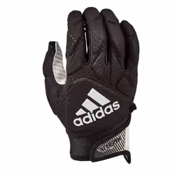 adidas Freak 5.0 Padded Adult Football Receiver Glove Black/White Large