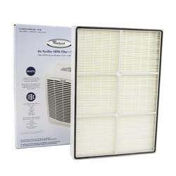 Whirlpool 1183051K True HEPA Filter Small - Design to Fit Whispure Air Purifier Model AP150 AP250  AP25030K  APR25130L  APR25530L  10x11 inch