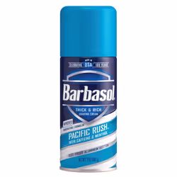 Barbasol Shave Cream 7 Ounce (Pacific Rush Pack of 3)