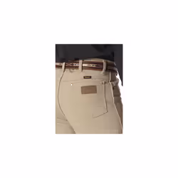 Wrangler Men's Cowboy Cut Slim Fit Jean  Prewashed Tan  36W x 30L