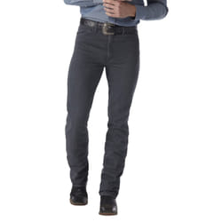 Wrangler mens 0936 Cowboy Cut Slim Fit jeans  Charcoal Grey  31W x 36L US