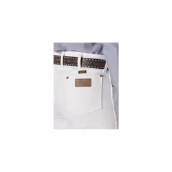 Wrangler Men's 13MWZ Cowboy Cut Original Fit Jean  White  33W x 30L