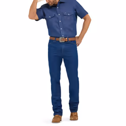 Wrangler mens 0936 Cowboy Cut Slim Fit jeans  Prewashed Indigo  28W x 30L US