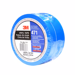 3M Vinyl Tape 471  Blue  2 in x 36 yd  5.2 mil