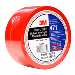 3M 471 32.91 m Vinyl Red - Additional view 3