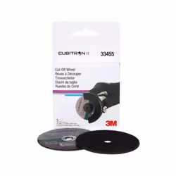 3M Cubitron II Cut-Off Wheel 33455 3 in .0625 in x 3/8 in 5 Pack High Performance Fast Cutting Long Lasting