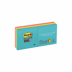 Post-It R330-6SSMIA, Rectangle, Paper, Supernova Neons, United States