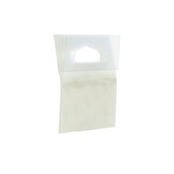 3M Hang Tab 1075  Clear  2 in x 2 in  Conveniently Packaged