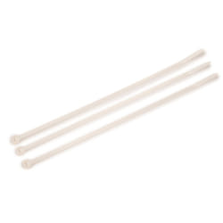 3M Intermediate Cable Tie CT8NT40-C  Natural/Nylon  40 lbs.  0.142 in x 8.90 in (Pack of 100)