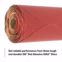 3M Stikit Red Abrasive Sanding Discs  01108  No Hole  6 in  400+ Grade  Pack of 100 Discs  for Auto Sanding  Primer Sanding  E-Coat Sanding