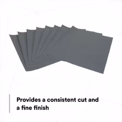 3M Wetordry Abrasive Sheet 213Q  02040  320+ Grit  9 in x 11 in  Pack of 50 Sandpaper Sheets for Auto Sanding  Metal Sanding  Finishing  Paint Prep