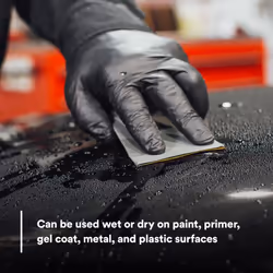 3M Wetordry Abrasive Sheet 02624  2000+ Grit  5 1/2 in x 9 in  Pack of 50 Heavy Duty Sandpaper Sheets for Auto Sanding  Metal Sanding  Finishing  Pain