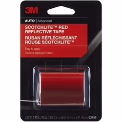 3M Scotchlite Red Reflective Tape 03459 2 in x 36 in 1 Roll