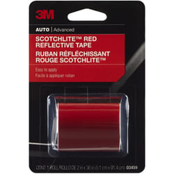 3M Scotchlite Red Reflective Tape  03459  2 in x 36 in  1 Roll