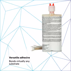 3M Super Fast Plastic Repair  04247  Tranlucent Color  Ready-To-Use  Two-Part Epoxy Finishing Adhesive  200 mL/6.75 fl oz Cartridge