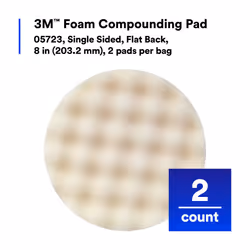 3M 05723 Foam Compounding Pad - 8""