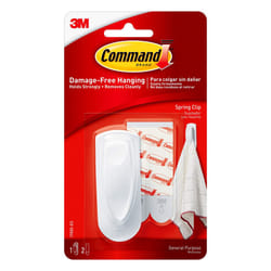 Command Spring Clip  1 clip  2 medium strips