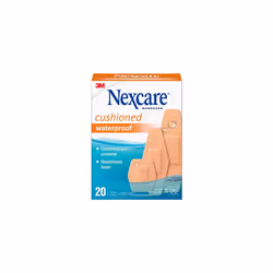 Cushioned Waterproof: Assorted / 20-Count (Tan) / 20 Count