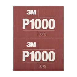 3M Hookit Flexible Abrasive Hand Sheet 34340  5.5 in x 6.8 in  800+ Grade  25 Pack  Long Lasting  Blend Sanding  Blending
