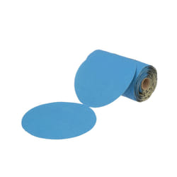 3M Stikit Blue Abrasive Disc Roll  36206  No Hole  6 in  180+ Grade  Pack of 100  Automotive Sanding Discs for Coating Removal  Body Repair  Auto Sand