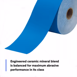 3M Stikit Blue Abrasive Sheet Roll  36225  No Hole  2-3/4 in x 45 yd  320+ Grade  Automotive Sanding Roll Sandpaper for Coating Removal  Body Repair