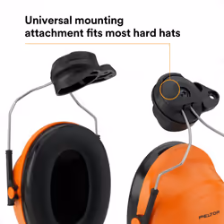 3M PELTOR Earmuff Assembly M-985/37333(AAD)  for Versaflo M-100 and M-300 Products  Pair  1 EA/Case