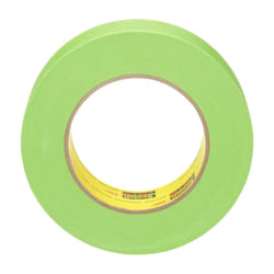 3M Scotch Performance Masking Tape 233+  46338  36 mm x 55 mm  1 Roll  Flexible  Moisture Resistant  Green  Solvent Based  Automotive Masking Tape