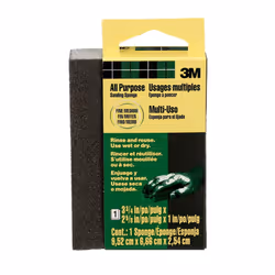 3M Small Area Sanding Sponge 3.75-in by 2.625-in by 1-in Fine/Medium
