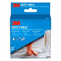 3M Safety-Walk Tub and Shower Tread Slip-Resitant Tape Clear 2-Inch by 180-Inch Roll Clear
