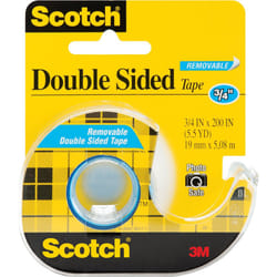 Scotch Removable Double-Sided Tape-.75"X200"