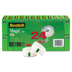 Magic Office Tape Value Pack  3/4"" x 27.7 Yards  1"" Core  Clear