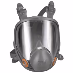 3M 6800 Full Facepiece Reusable Respirator Medium Gray
