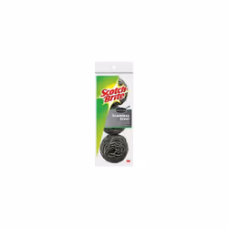 Scotch Brite 214C Stnlss Steel Scour Pad 3P