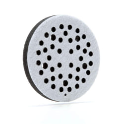 3M Clean Sanding Soft Interface Disc Pad  44 Holes - Disc Backup Pad for Vacuum Sander - Hook and Loop Attachment - 5"""" x .5"""" - 28321