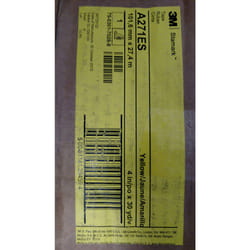 3M Stamark Pavement Marking Tape A271ES  Yellow  4 in x 30 yd  1Roll/C