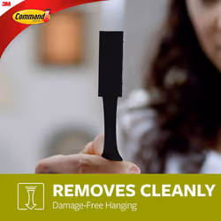 COMMAND 3M Command Large Picture Hanging Strips Black (Pack 4) - 71002 - Additional view 5